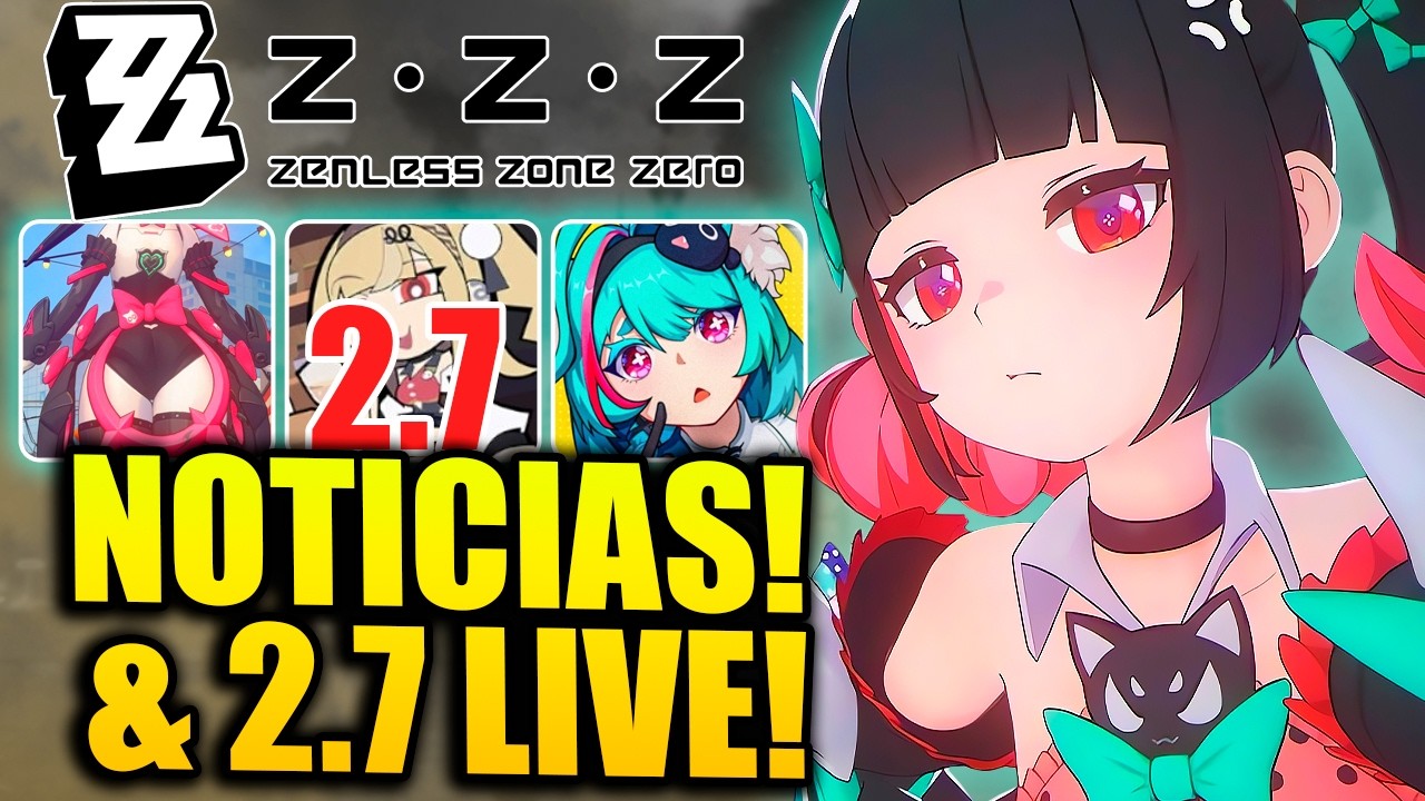 FECHA DEL 2.7 LIVESTREAM - RERUNS - BUILD DE ARIA POLEMICA? !!!🦾🔥 |  Zenless Zone Zero