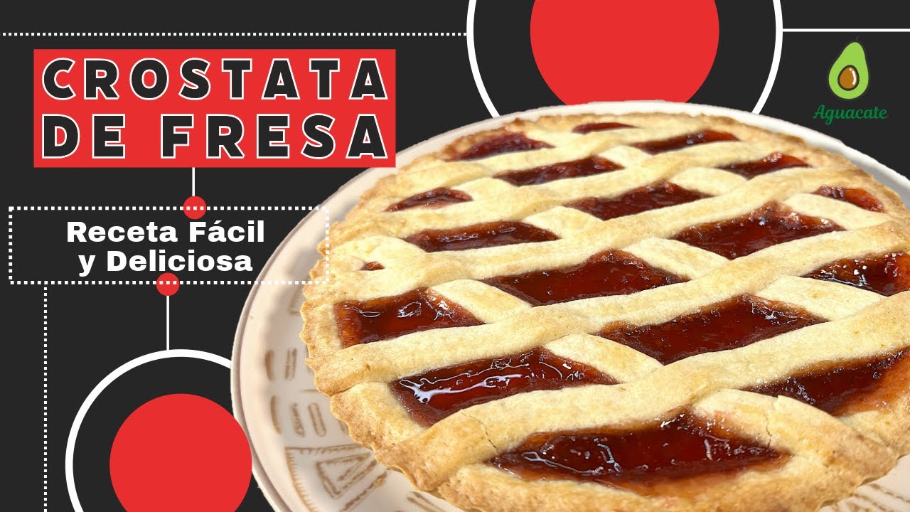 Como Hacer Tarta De Fresa ! Crostata De Fresa !