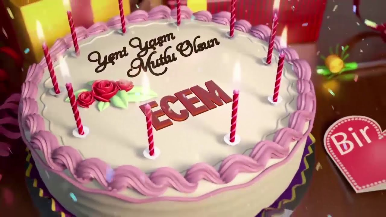 İyi ki doğdun ECEM - İsme &Ouml;zel Doğum G&uuml;n&uuml; Şarkısı