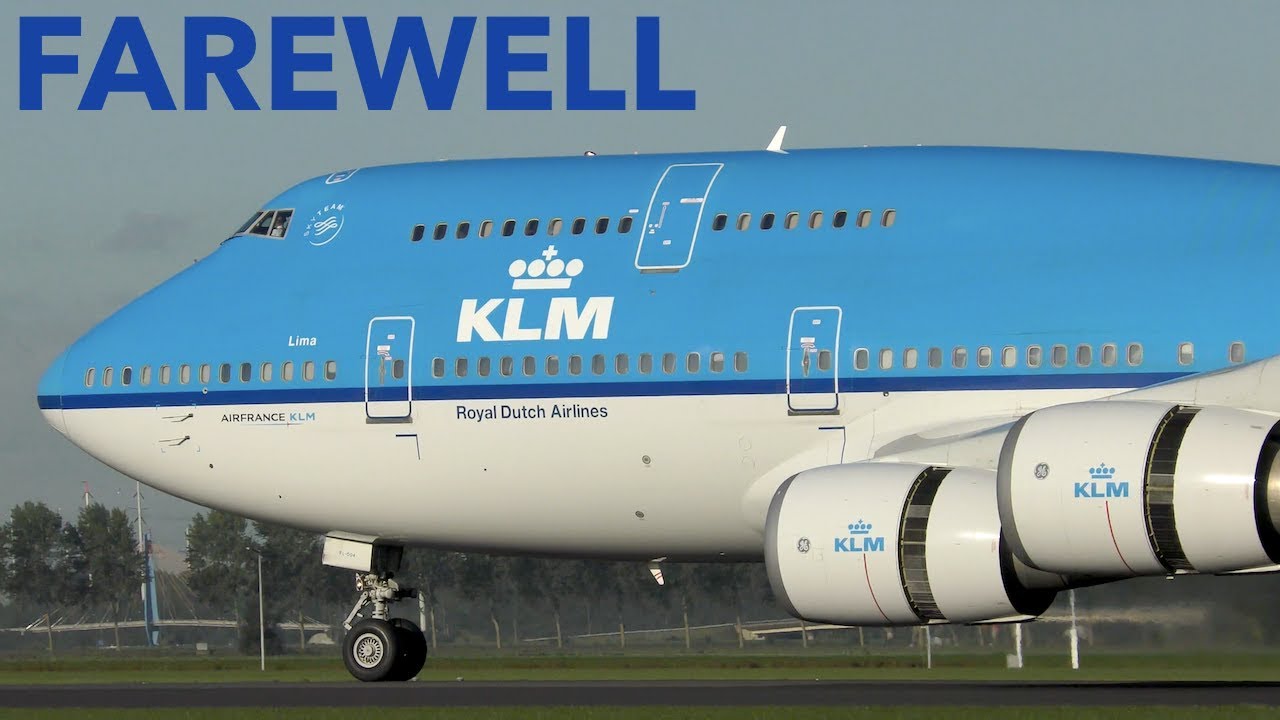KLM Boeing 747 farewell - my memories
