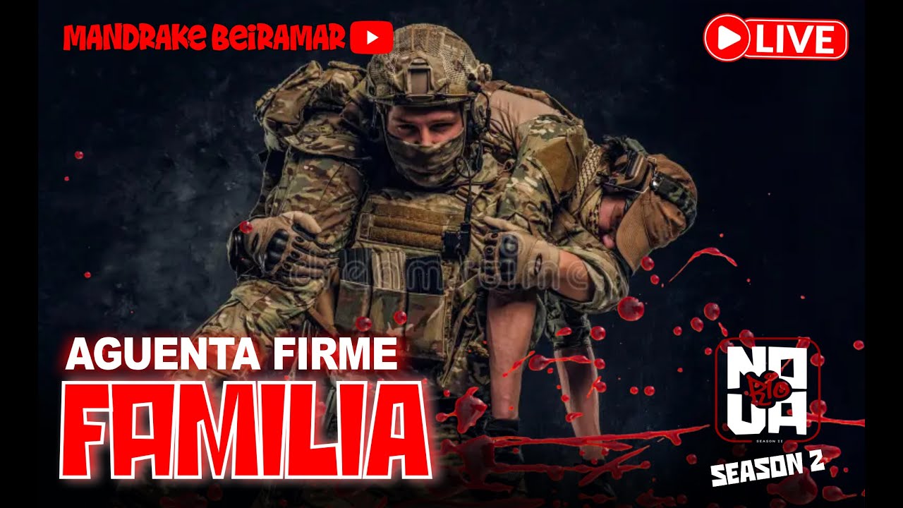 PTR COM A FAMILIA PM NA NOVA RIO SEASON 2  🔴LIVE  - TA NO SANGUE!