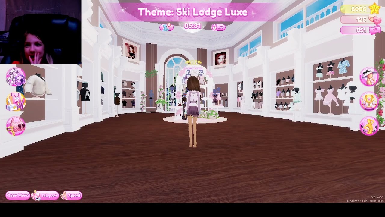 doing challenges  in dress to impress