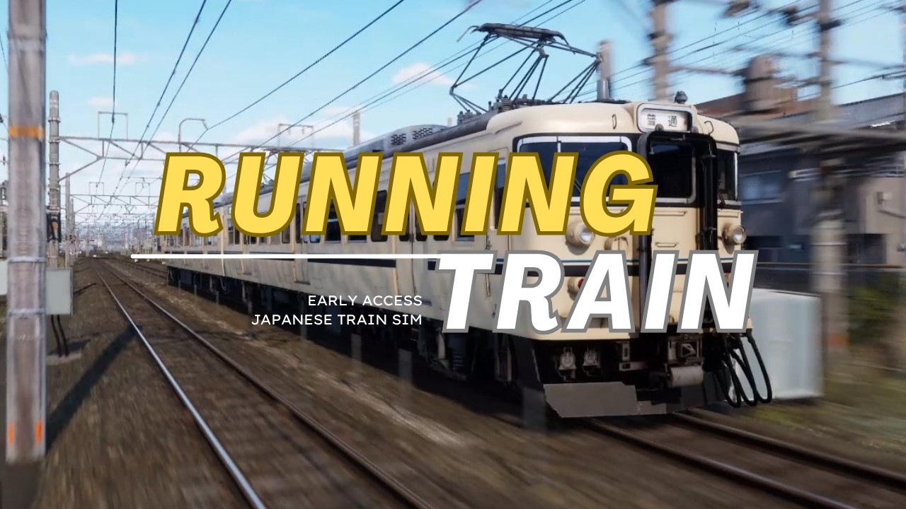 Running Train &mdash; Превью раннего доступа | Японский железнодорожный симулятор