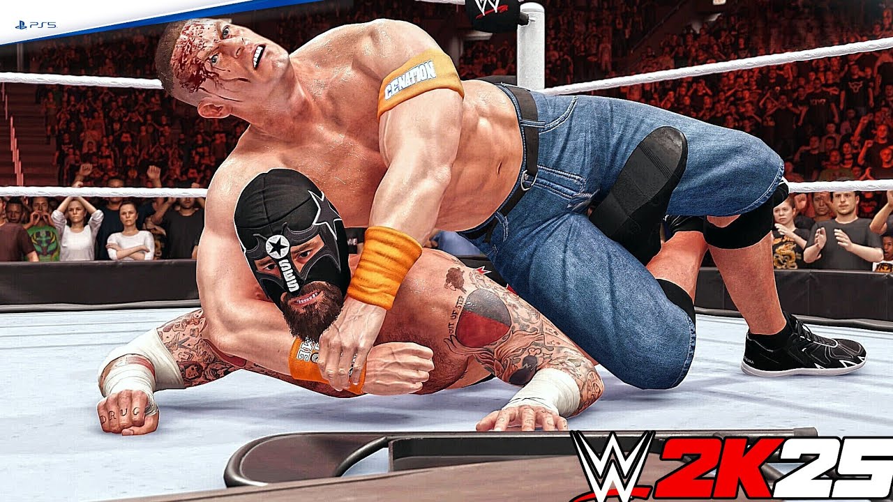 John Cena vs CM Punk - Extreme Rules Championship Match | WWE 2K25