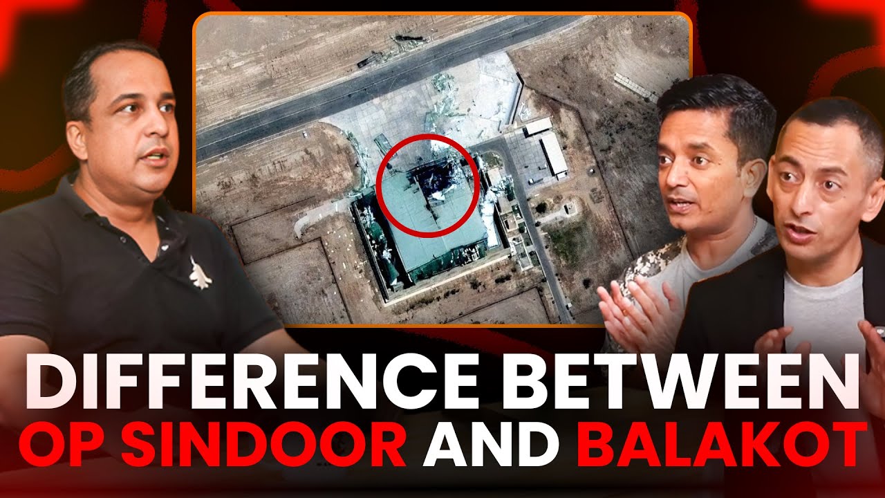 difference between op sindoor and balakot | wing commander Amit Sathe | Col Kaushal & Kaushlendra |