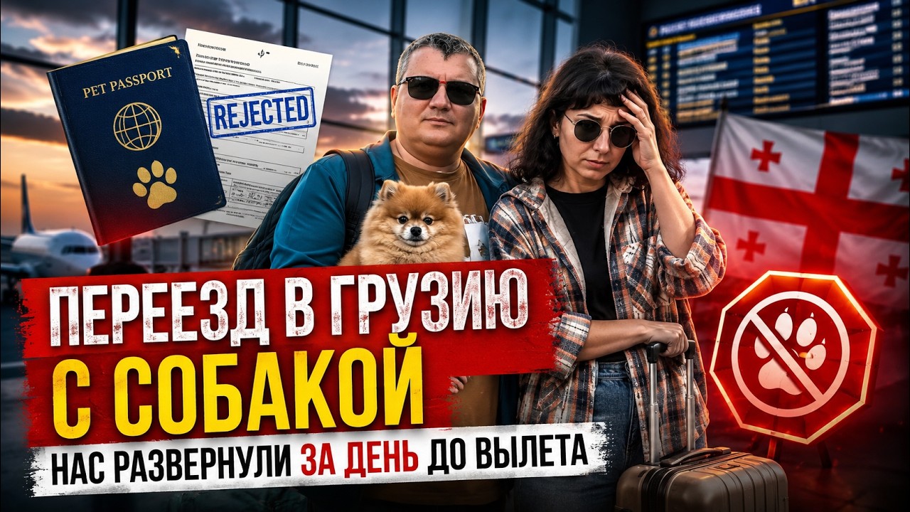 Нас развернули из-за собаки: самый сложный переезд в Грузию