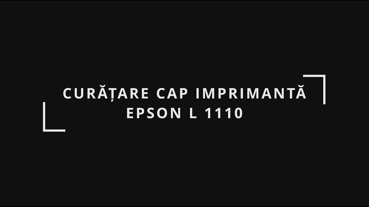 Curatare cap printare