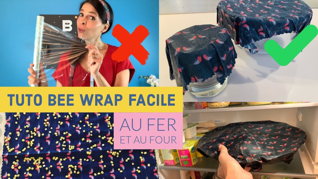 COMMENT FABRIQUER DES BEE WRAPS RÉUTILISABLES POUR EMBALLER VOS PLATS ? 💫