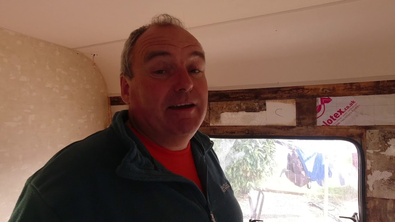 caravan repair damp damage part 2