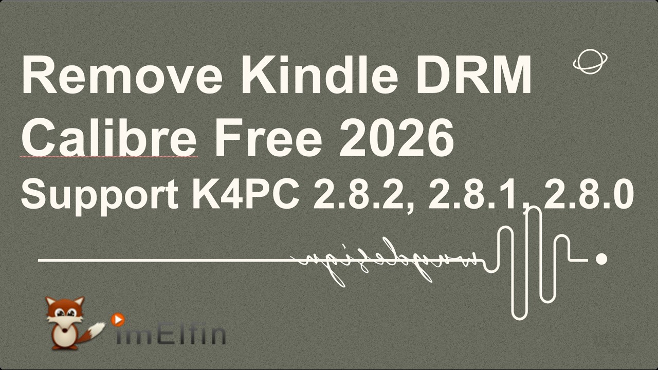 Remove DRM from Kindle books in  2026 with Calibre  KFXArchiver.exe