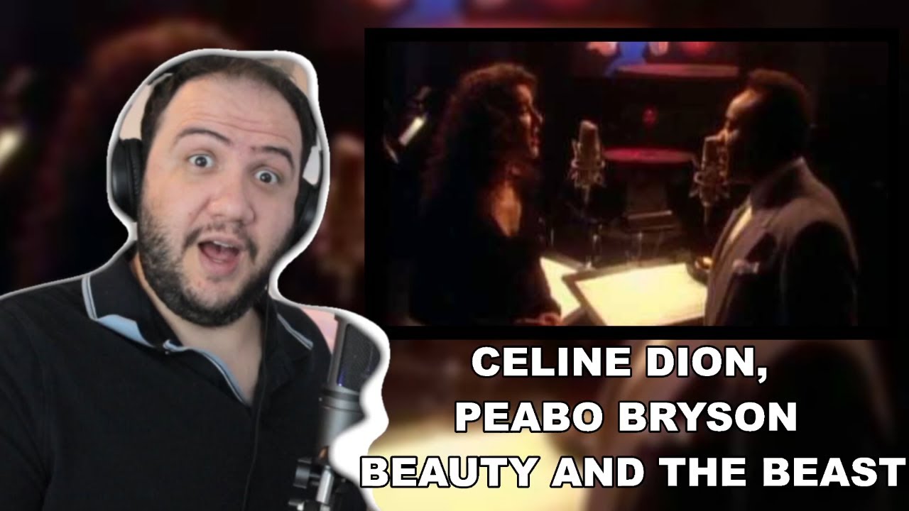 Celine Dion & Peabo Bryson - Beauty And The Beast (HQ Official Music Video) - TEACHER PAUL REACTS
