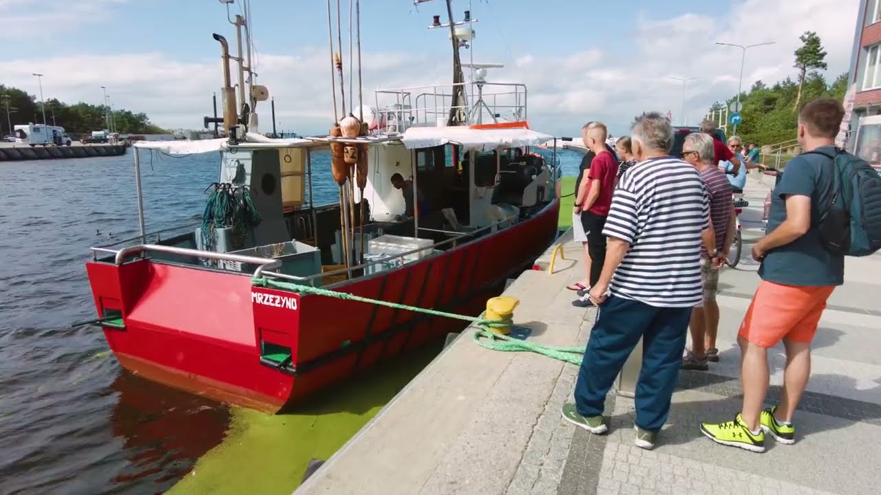 Mrzeżyno | Droga do portu [4k]