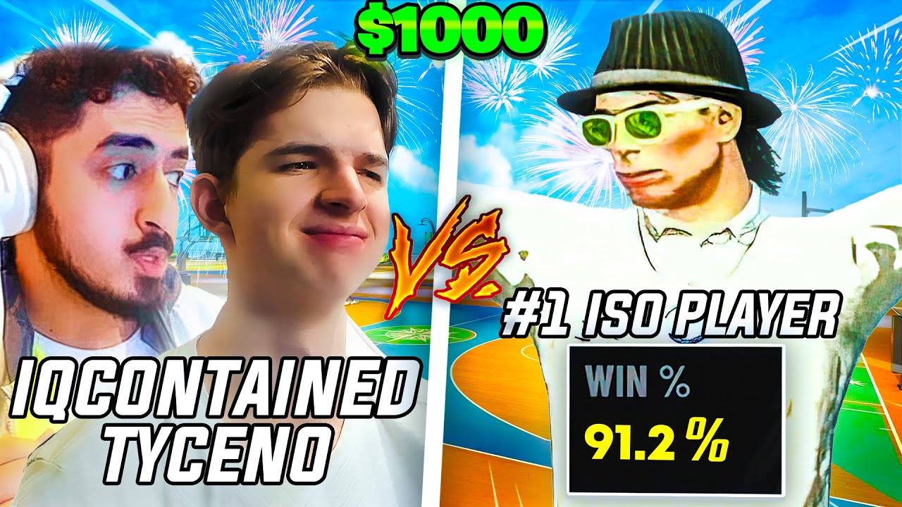One of the BEST ISO PLAYERS challenged me and Tyceno to a $1,000 WAGER (NBA 2K22)