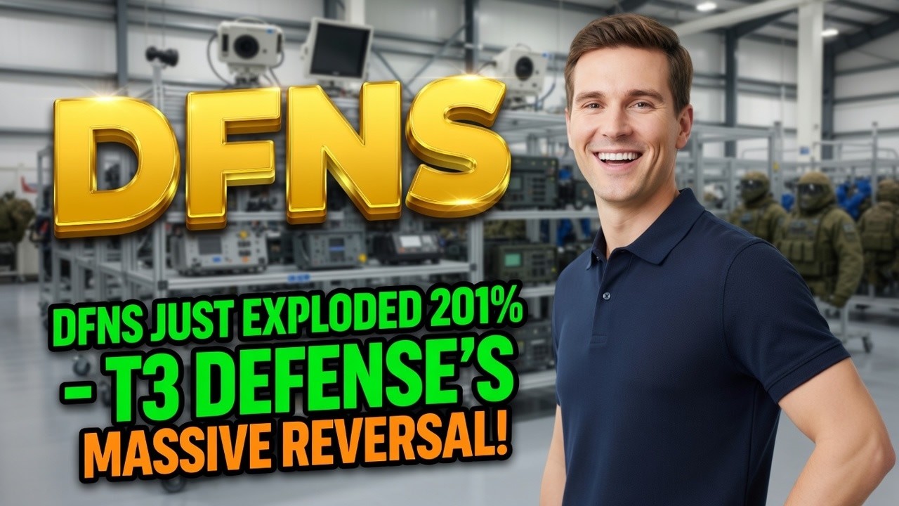 DFNS Just Exploded 201% &ndash; T3 Defense's Massive Reversal! DFNS Stock Analysis