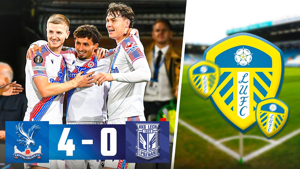 Reacting to Palace's Europa League thrashing of Poznan & Previewing Leeds (A)