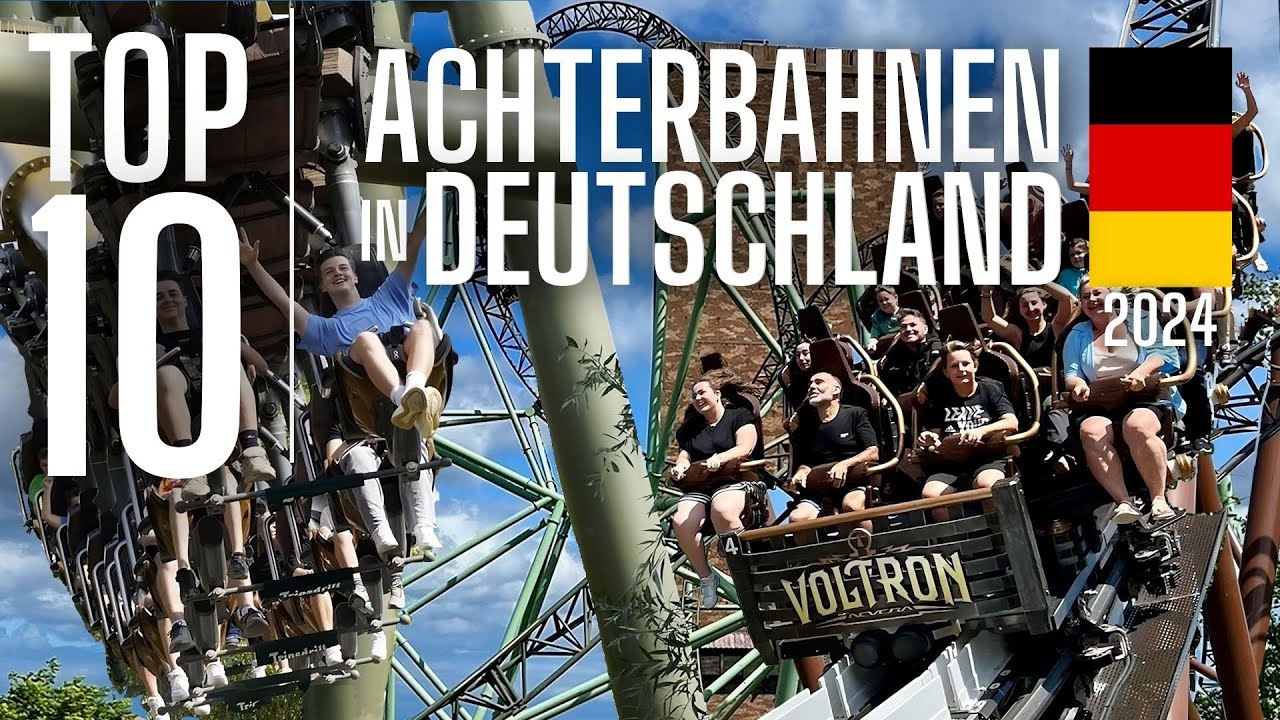 🥇🎢 Meine Top 10 Achterbahnen in Deutschland 🇩🇪 | Top 10 Achterbahnen Ranking