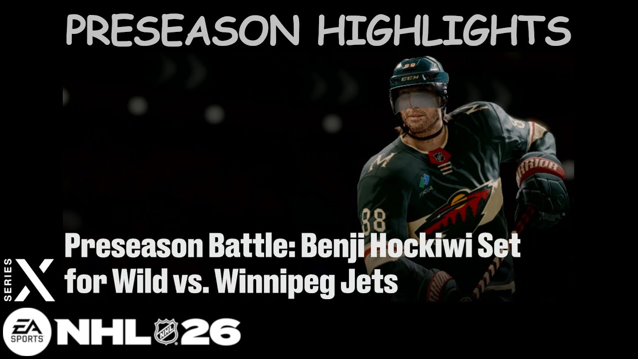NHL 26 Be A Pro: Journey to the State of Hockey | Preseason Highlights - Second Half