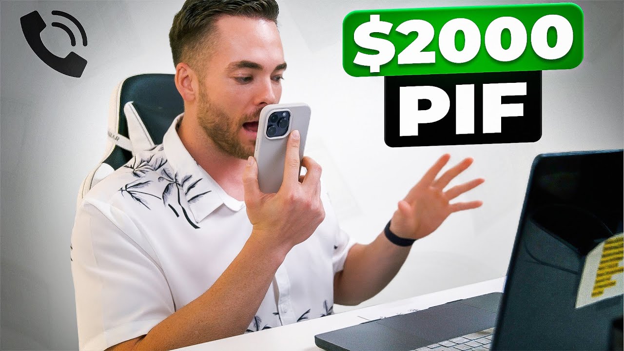 Full Sales Call - $2000 Paid in Full