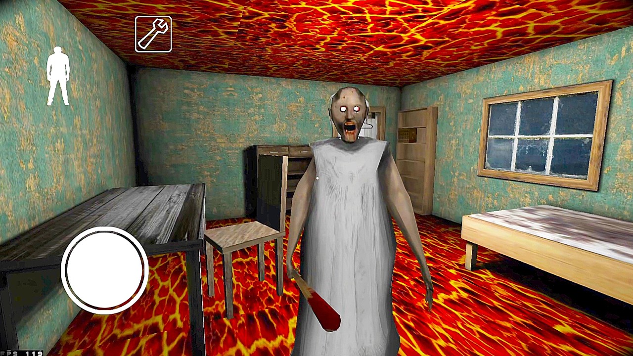 Granny House In Lava EP-3 😨 #granny #grannyhorrorgame #gaming #horrorgame #gameplay