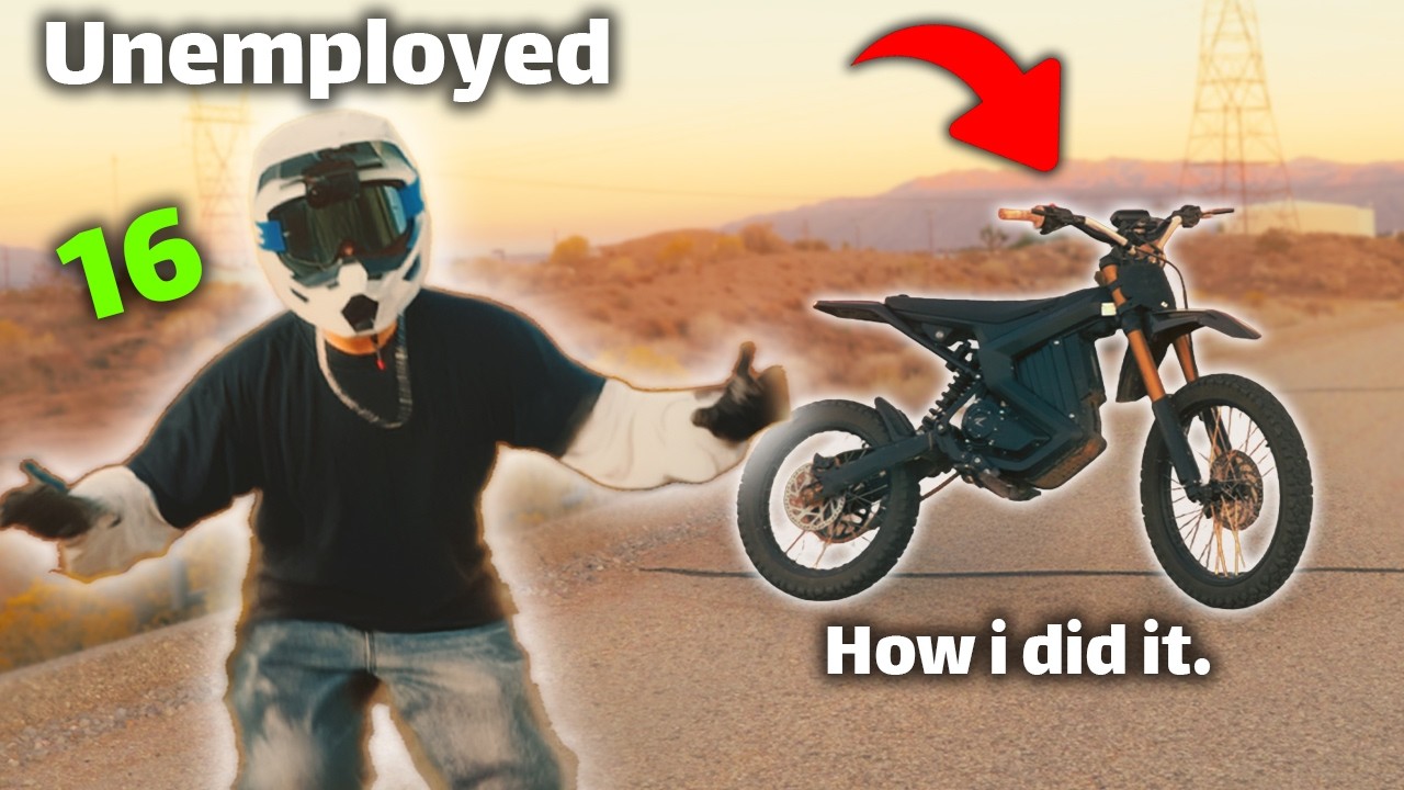 How i Bought a $3,000 Surron without a Job. (While riding to School)