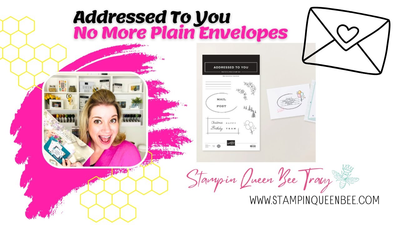 Envelope WOW! ✉️ New Addressed to You Stamp Set + Easy Envelope Decorating Tips