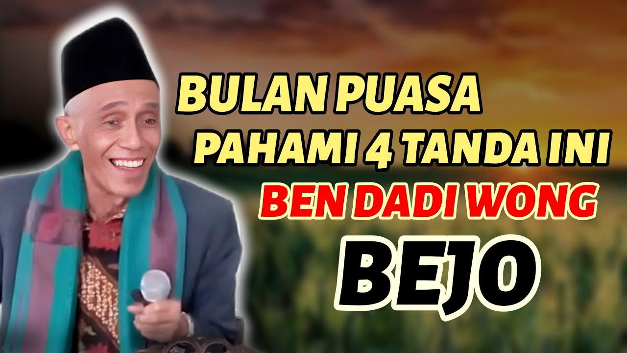4 TANDA WONG SING BEJO DONYO AKHIRAT // KH MUHAMMAD E 