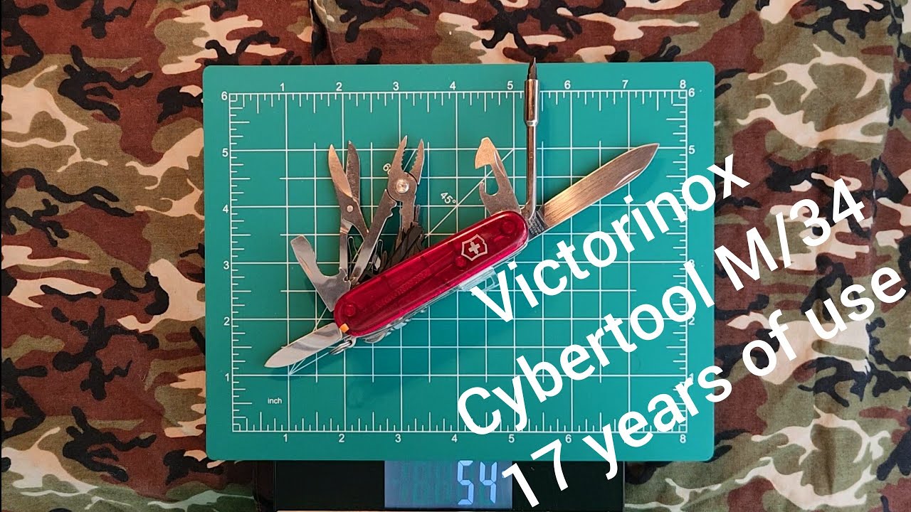 Victorinox Cybertool M/34: мой первый и самый дорогой Victorinox