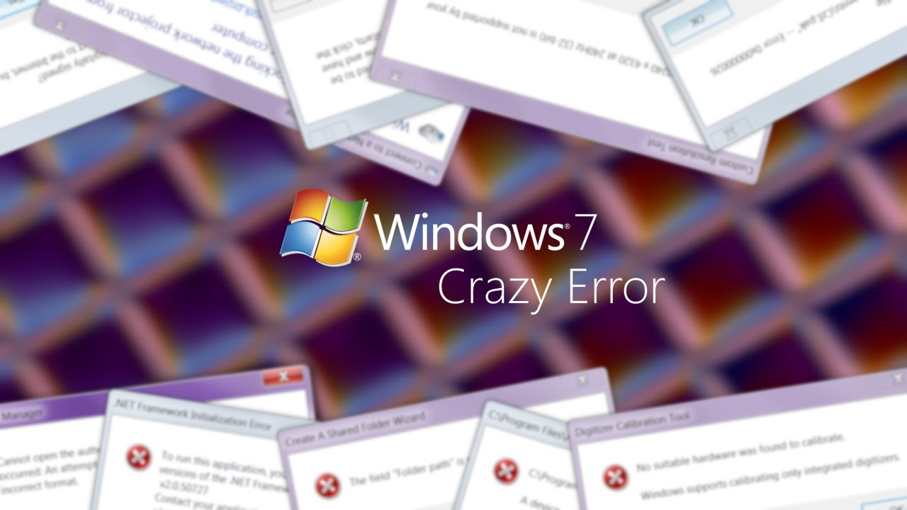 Windows 7 Crazy Error Vol.2