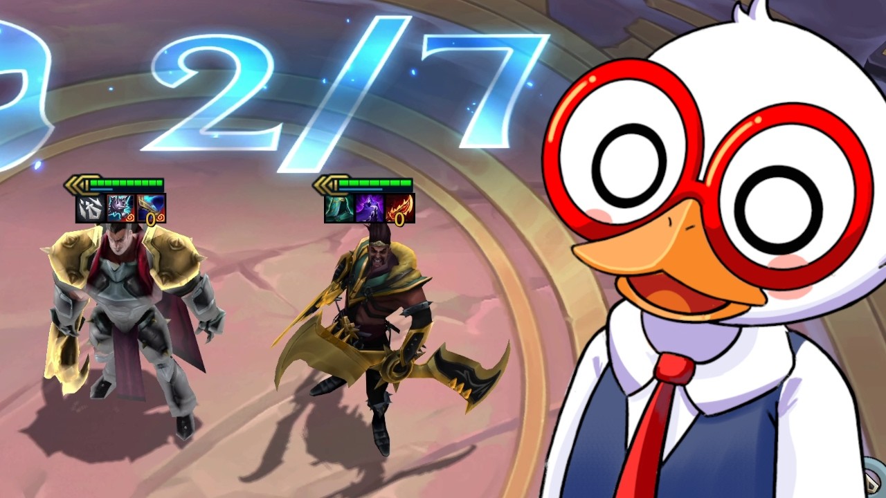 I sold everything except Draven*3 and Darius*3. They won the fight.