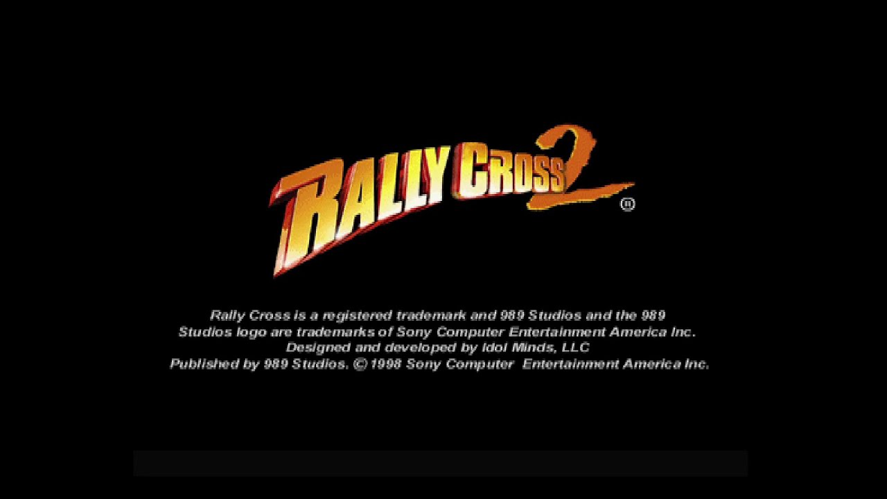 Rally Cross 2. [PlayStation - Idol Minds, 989 Studio]. (1998). ALL SEASONS.