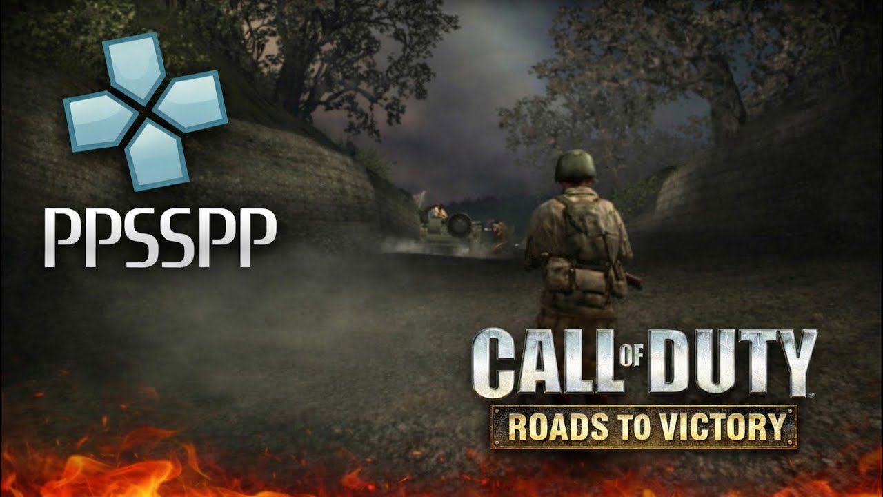 Call of duty roads to victory - operation avalanche near altavilla, italy | ppsspp gameplay part 1