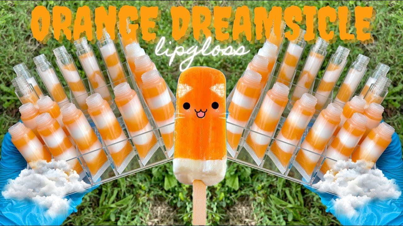 КАК СДЕЛАТЬ ОРАНЖЕВЫЙ БЛЕСК ДЛЯ ГУБ DREAMSICLE | SEXY LEXY INC.