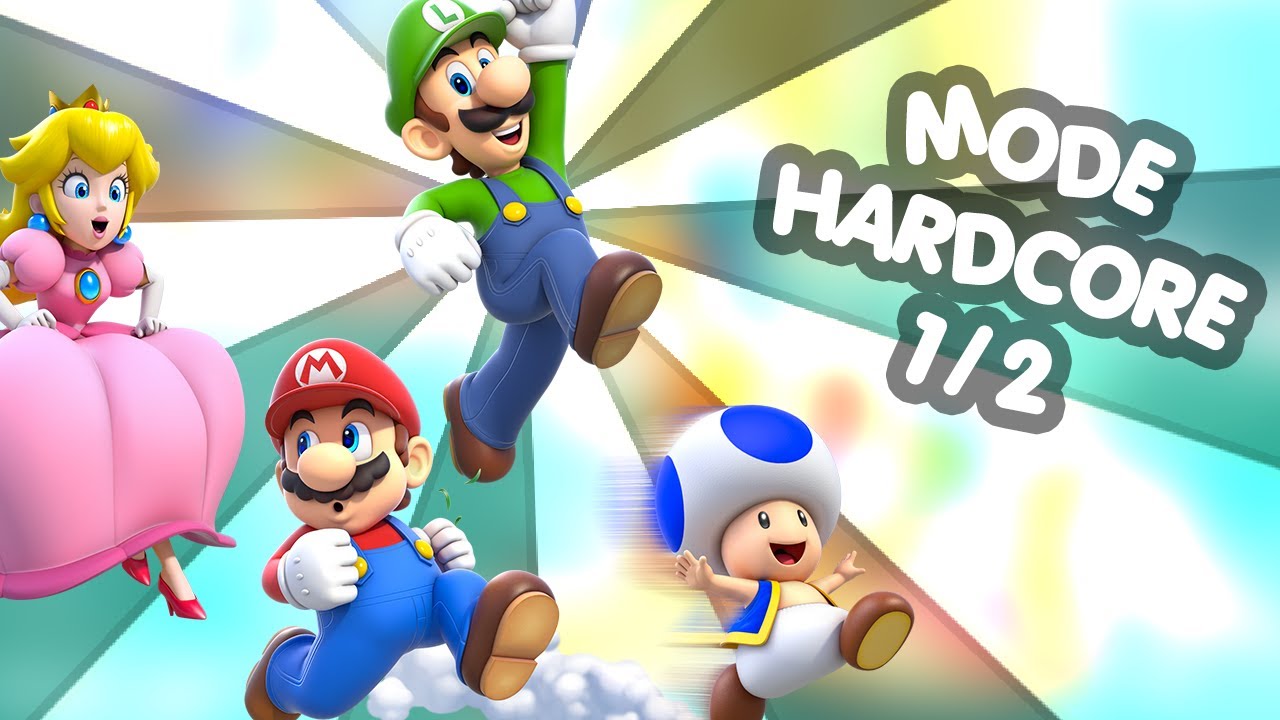 Let's Live HARDCORE - Super Mario 3D World #1
