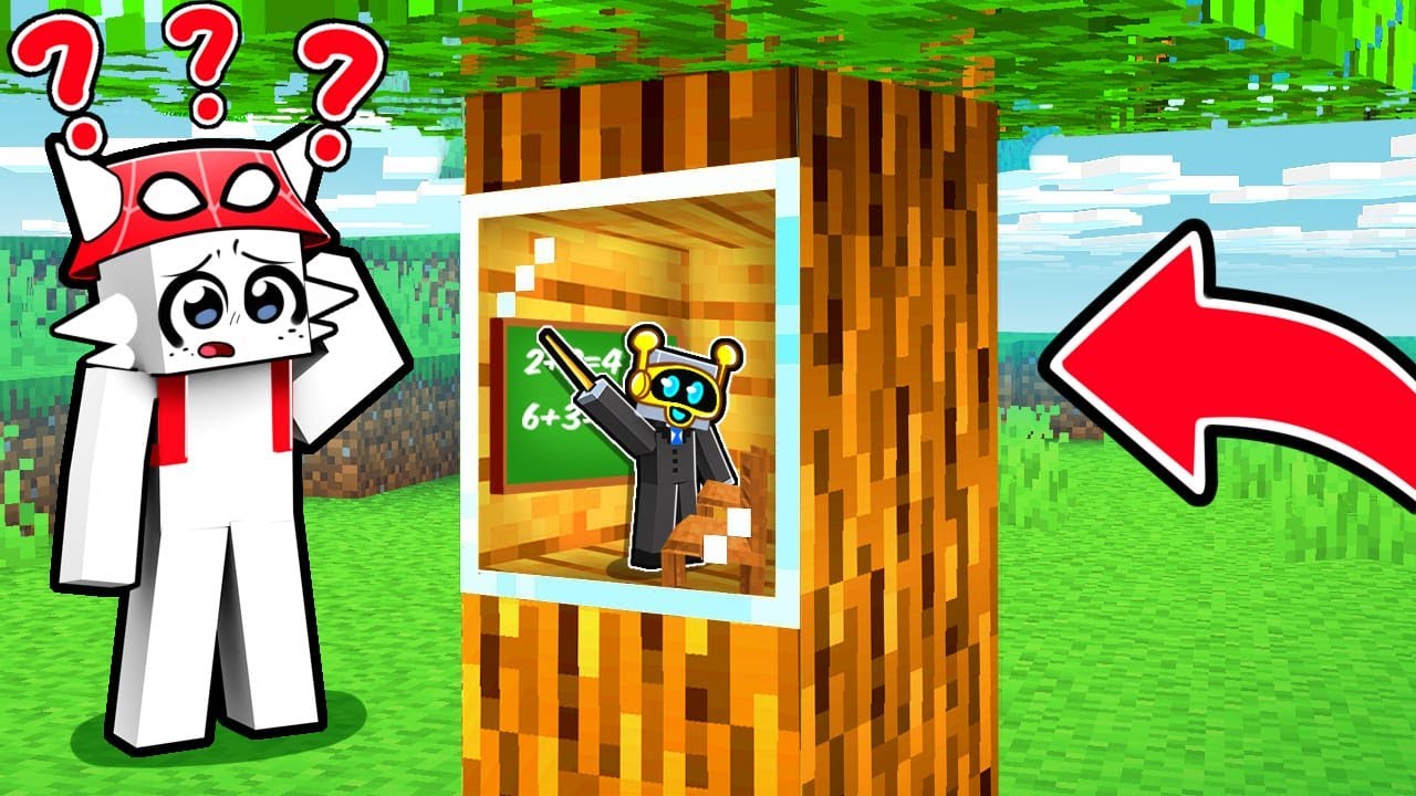MINI ESCUELA SECRETA vs PROFESORA MALVADA en&nbsp;MINECRAFT!