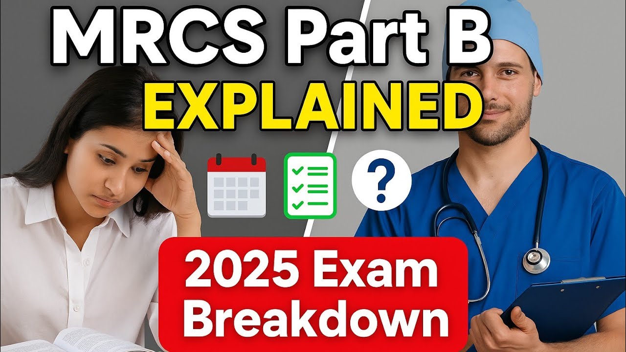 Crack the MRCS Part B: The Ultimate Guide to Exam Structure & Scoring (2025 Update)