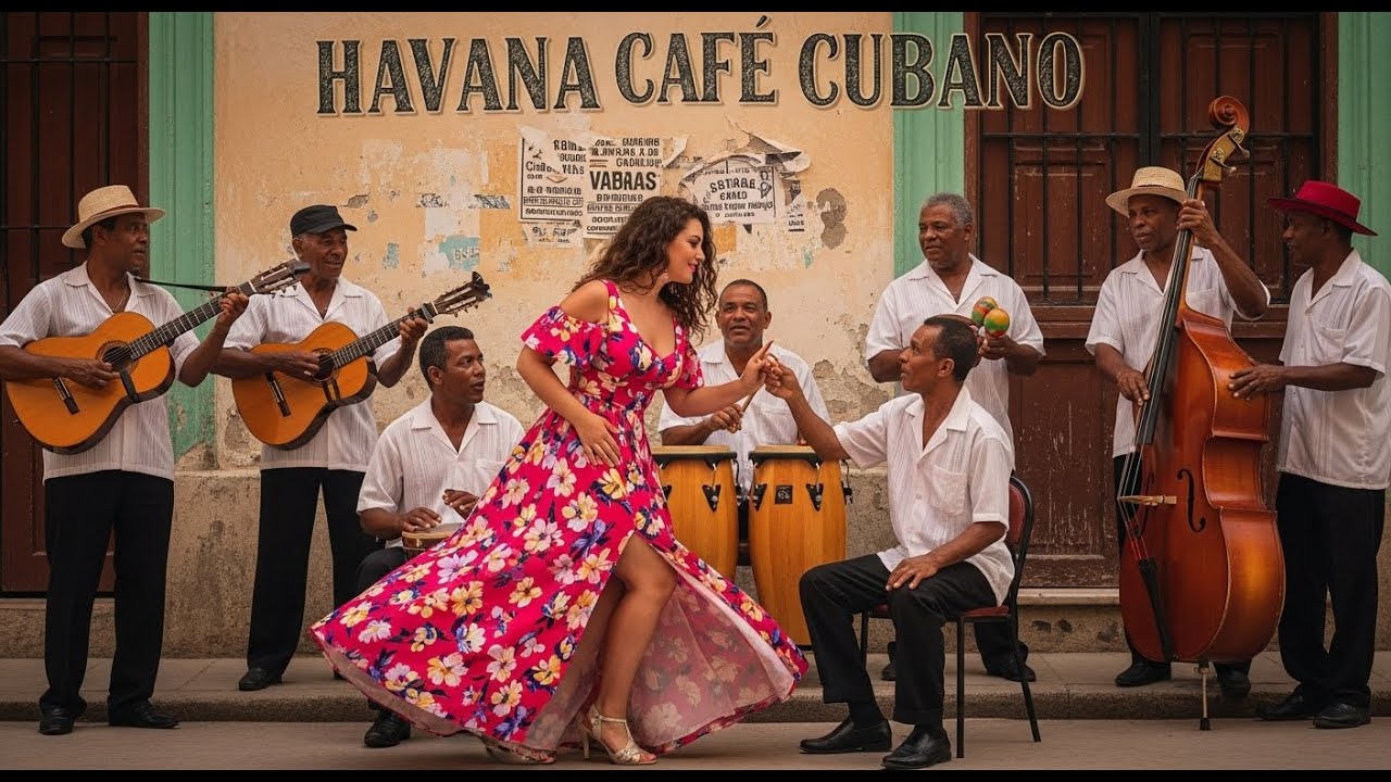 Café Cubano Music ☕: Cuban Café Serenades & Relaxed Jazz Rhythms • mix10