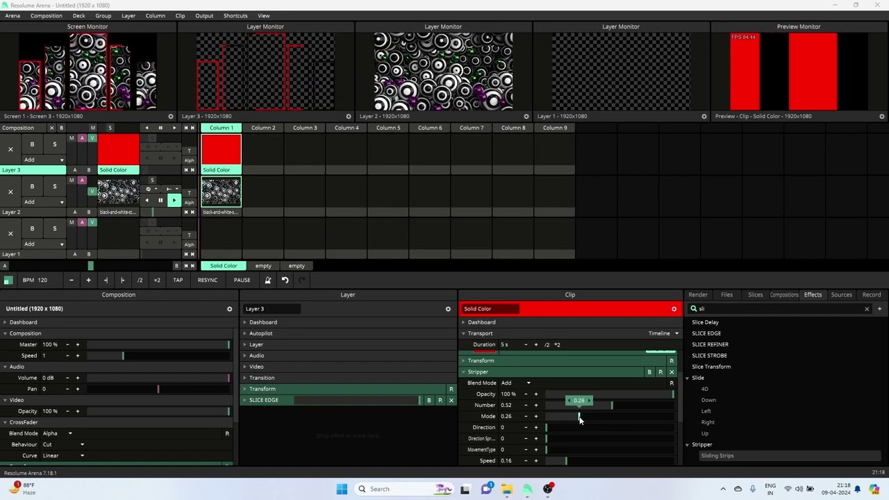 slice edge resolume slice edge v2.0 resolume arena tutorial
