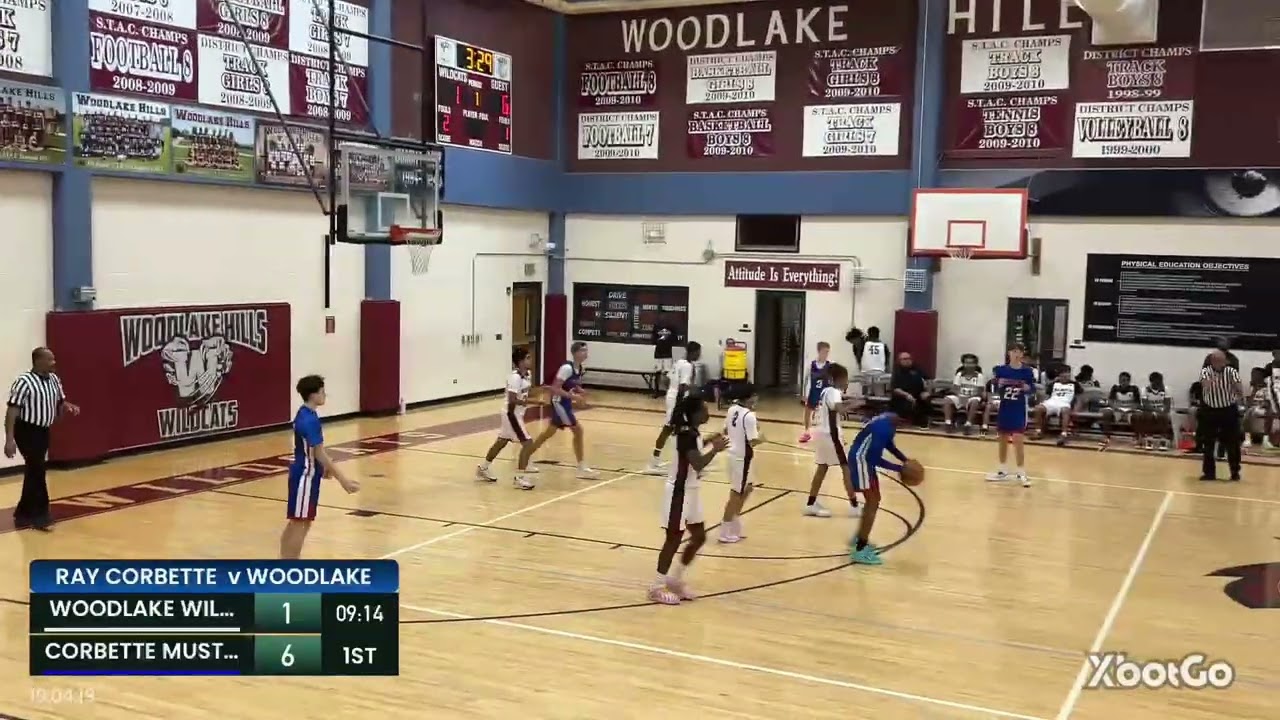 Ray Corbett Jr High School v Woodlake Hills Jr  High School 