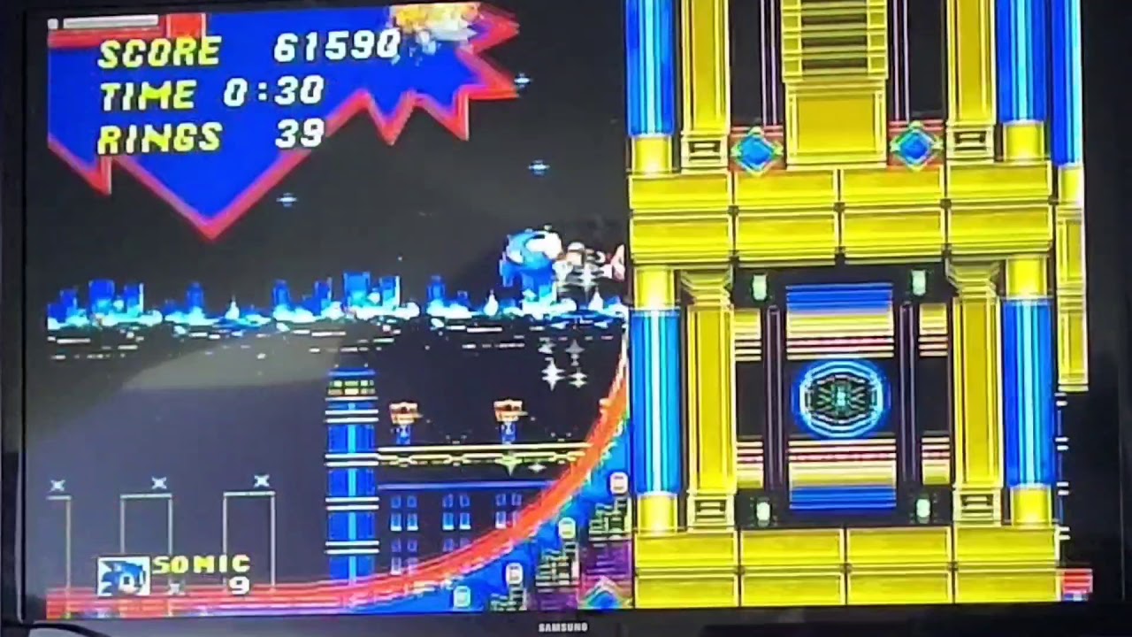 Atgames Sega genesis knockoff review (sonic 2)