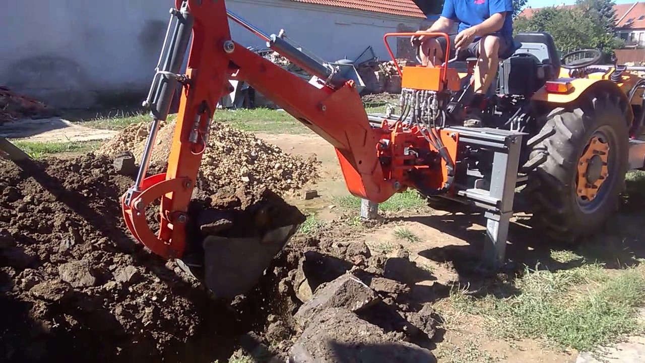 Vlčnovjan 4x4 a podkop - Backhoe 2