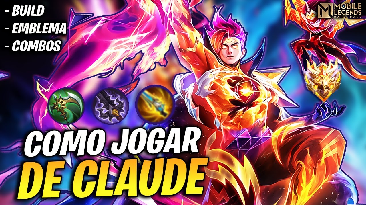 COMO JOGAR de CLAUDE - TUTORIAL COMPLETO ATUALIZADO | MOBILE LEGENDS