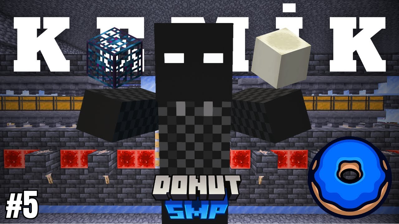 Donut SMP'de KEMİK BLOĞU FARMI Yaptım! | B5