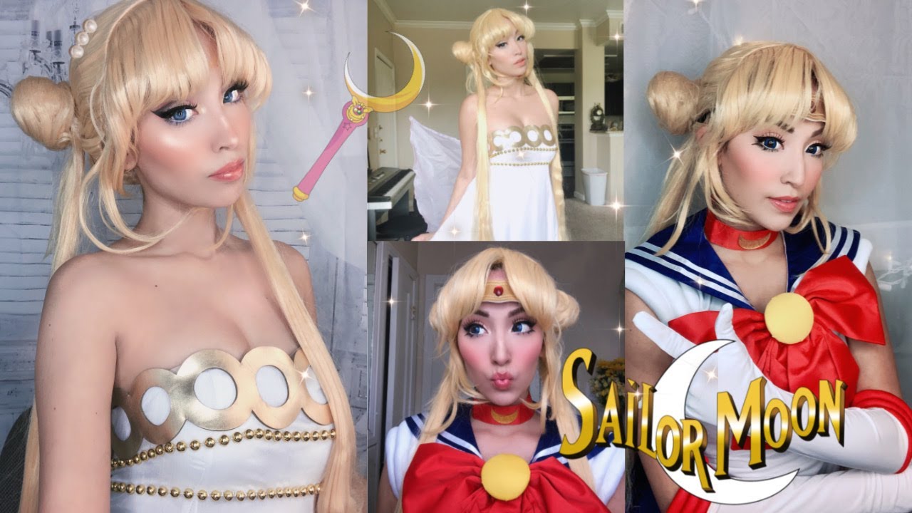 Sailor Moon and Queen Serenity Makeup Tutorial | 2 Makeup Looks