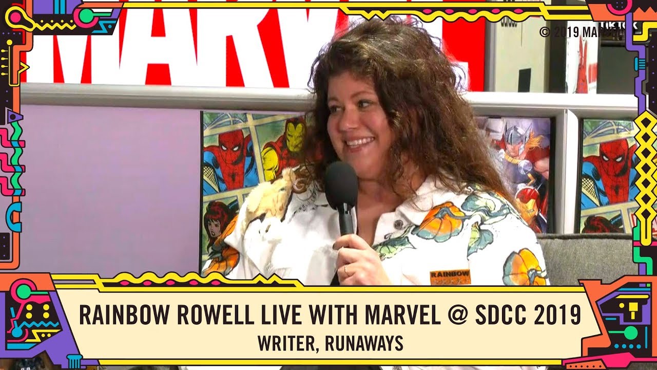 Rainbow Rowell talks writing RUNAWAYS from SDCC 2019!