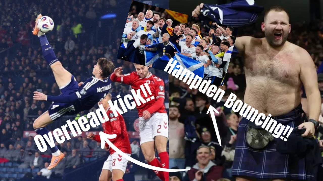 4-2 Scotland Vs Denmark vlog! Thanks  @BlairMcNally for the interview! 