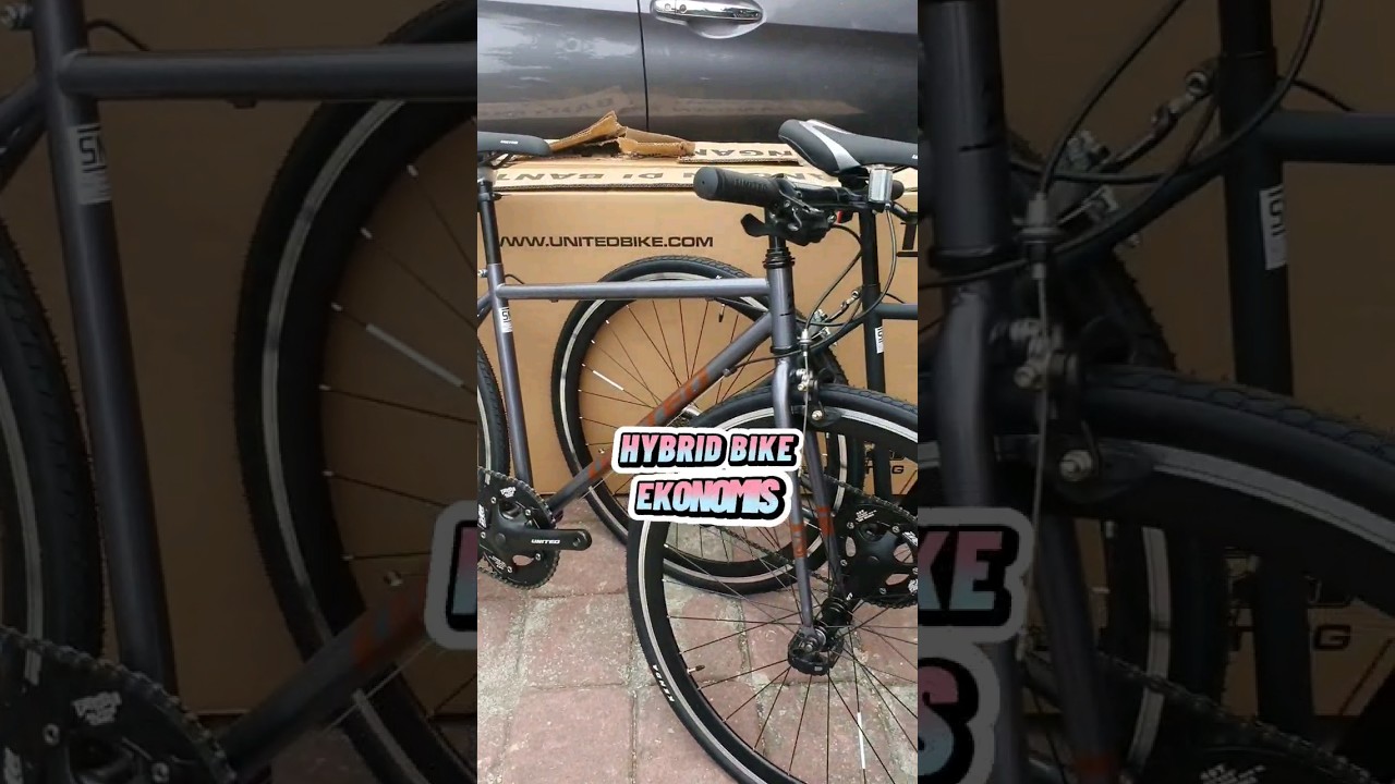 Sepeda Hybrid Commuter Buat jalanan aspal