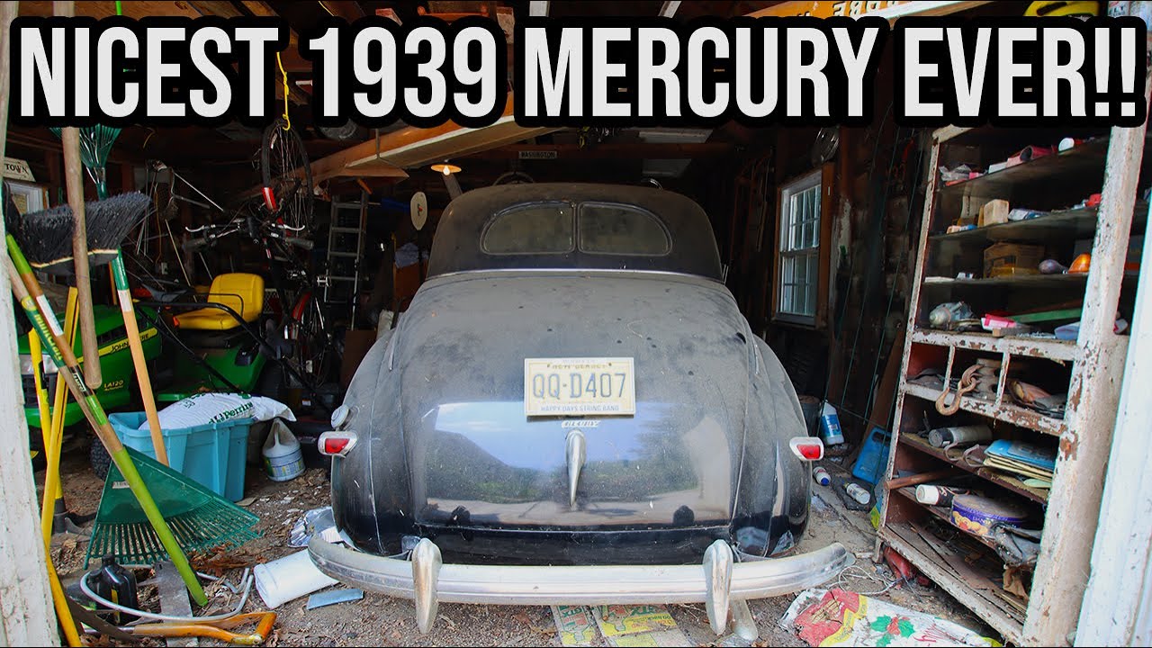 Rust Free 1939 Mercury Coupe Hidden Away The Jersey Shore For 50 YEARS