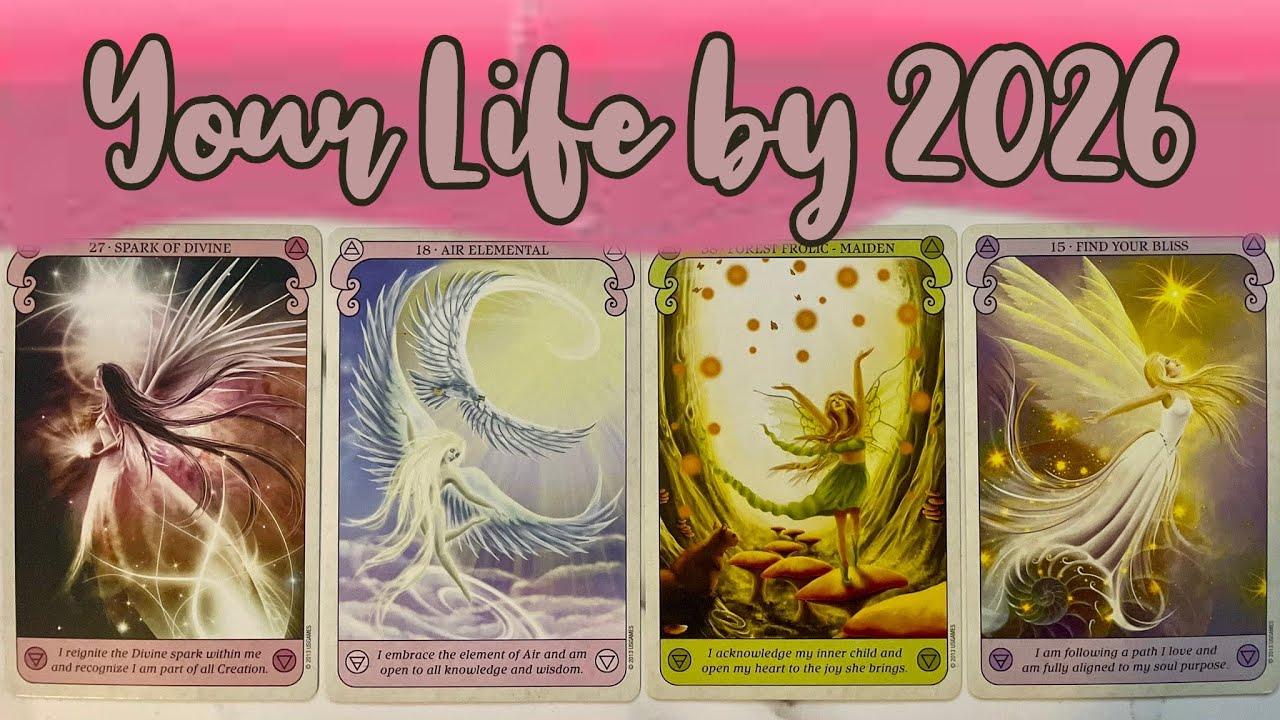 PICK A CARD 🗓️ Your Life by 2026 ❓ | Half Magic Tarot