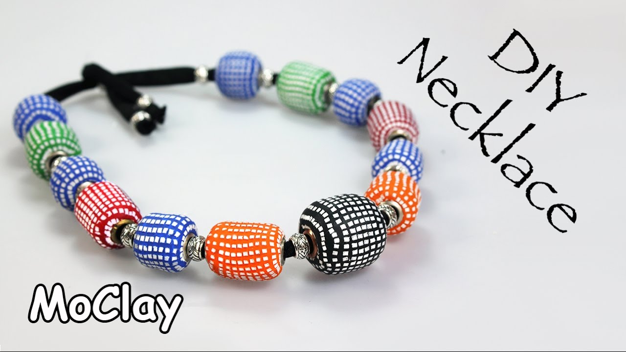 DIY Pandora bead and mosaic decoration -  Polymer clay tutorial