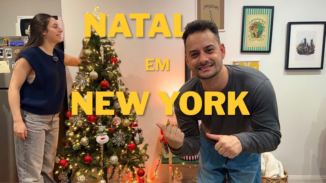 Decoramos nossa Casa para o Natal em Nova York!